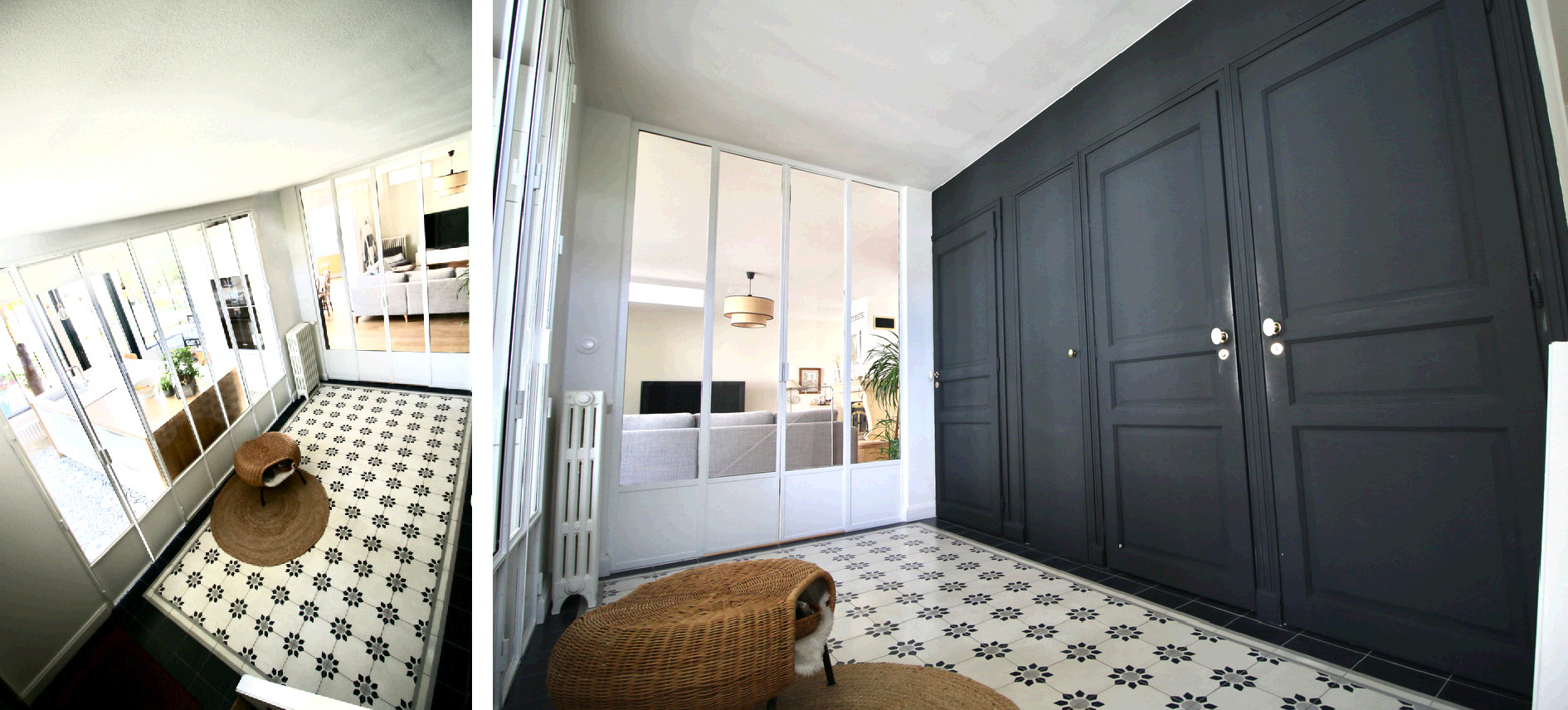 Julie Drevet Architecte d'intérieur Designer : DIJON - EXTENSION D'UNE MAISON POUR UNE AMBIANCE DEDANS / DEHORS