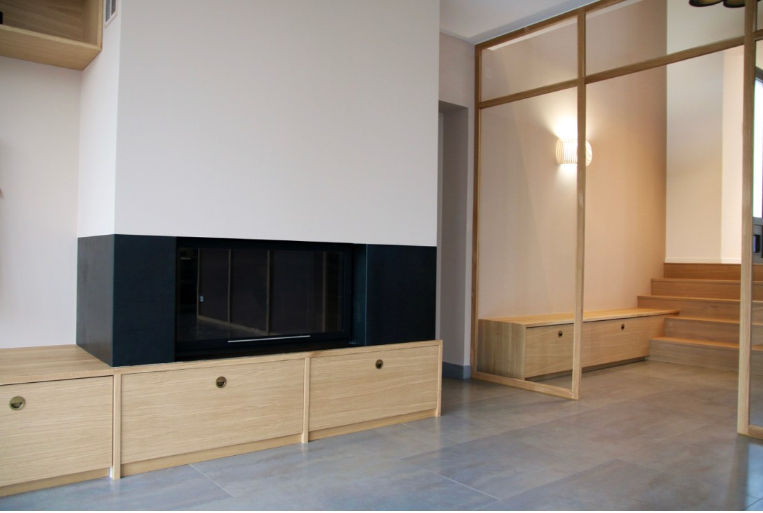Julie Drevet Architecte d'intérieur Designer : TRANSFORMATION D'UNE MAISON D'ARCHITECTE À FONTAINE-LÈS-DIJON