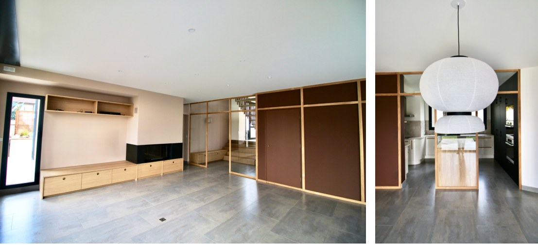 Julie Drevet Architecte d'intérieur Designer : TRANSFORMATION D'UNE MAISON D'ARCHITECTE À FONTAINE-LÈS-DIJON