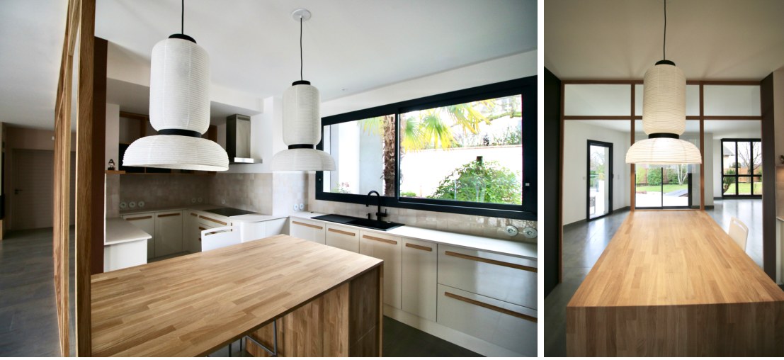 Julie Drevet Architecte d'intérieur Designer : TRANSFORMATION D'UNE MAISON D'ARCHITECTE À FONTAINE-LÈS-DIJON