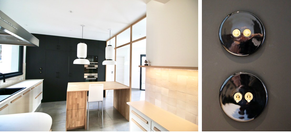 Julie Drevet Architecte d'intérieur Designer : TRANSFORMATION D'UNE MAISON D'ARCHITECTE À FONTAINE-LÈS-DIJON