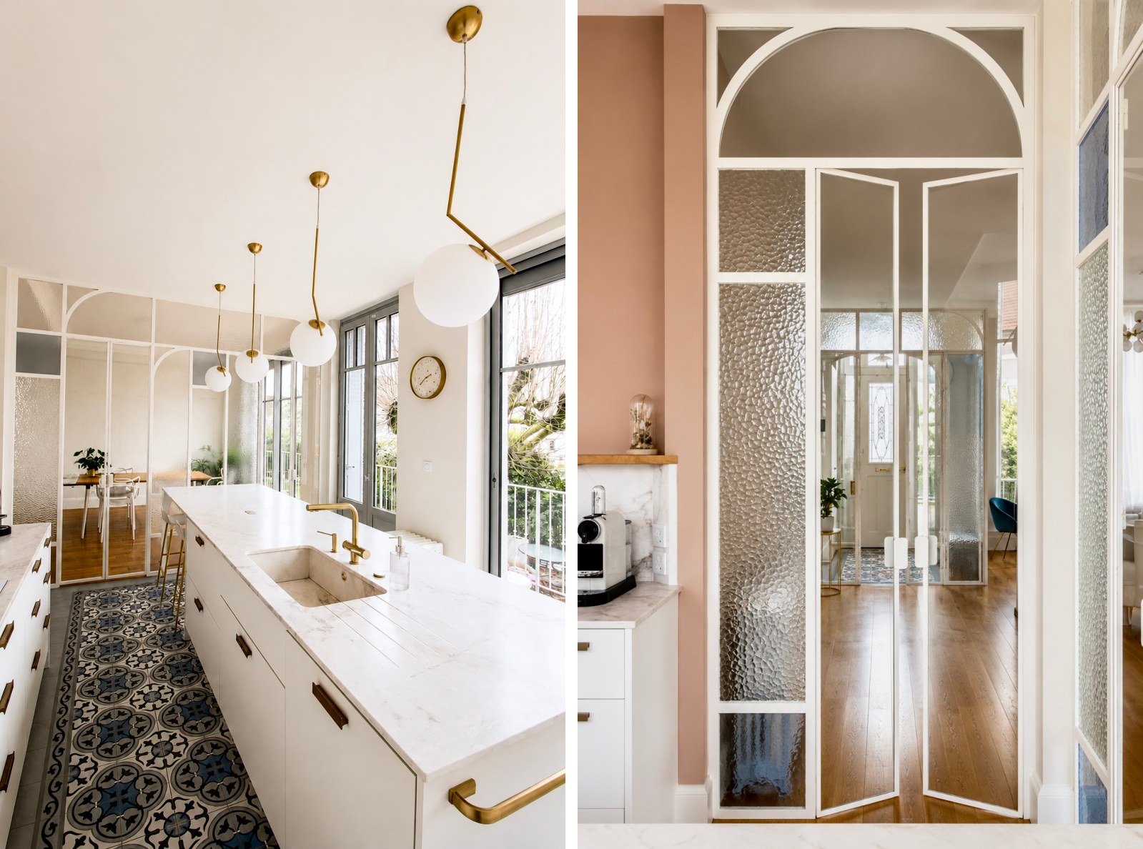 Julie Drevet Architecte d'intérieur Designer : RECOMPOSITION ET RESTAURATION LOURDE D'UNE MAISON BOURGEOISE QUARTIER MONTCHAPET