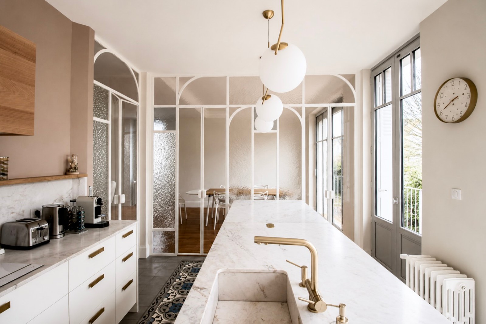 Julie Drevet Architecte d'intérieur Designer : RECOMPOSITION ET RESTAURATION LOURDE D'UNE MAISON BOURGEOISE QUARTIER MONTCHAPET