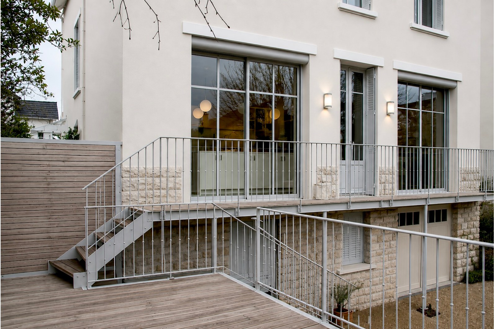 Julie Drevet Architecte d'intérieur Designer : RECOMPOSITION ET RESTAURATION LOURDE D'UNE MAISON BOURGEOISE QUARTIER MONTCHAPET