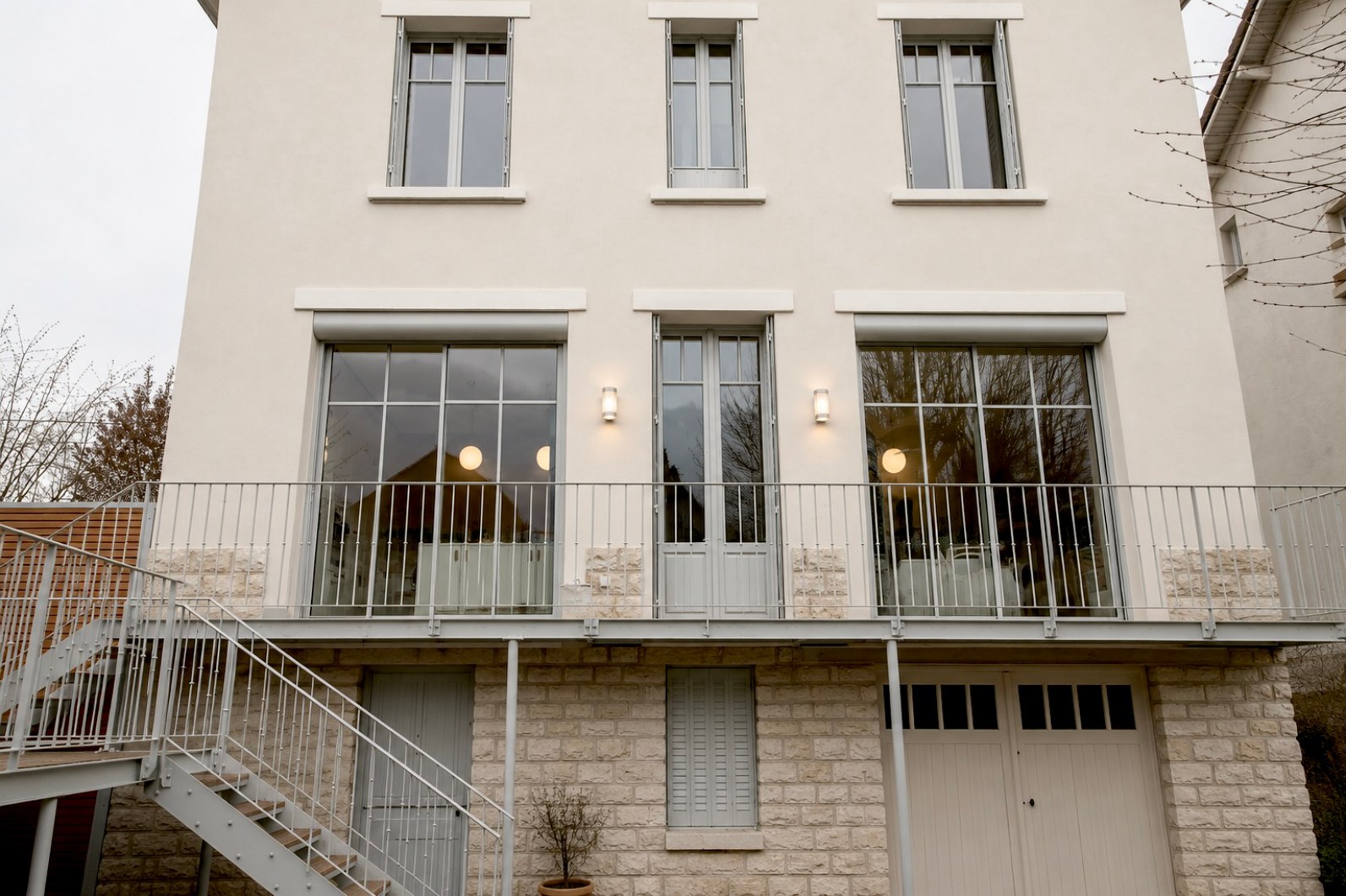 Julie Drevet Architecte d'intérieur Designer : RECOMPOSITION ET RESTAURATION LOURDE D'UNE MAISON BOURGEOISE QUARTIER MONTCHAPET