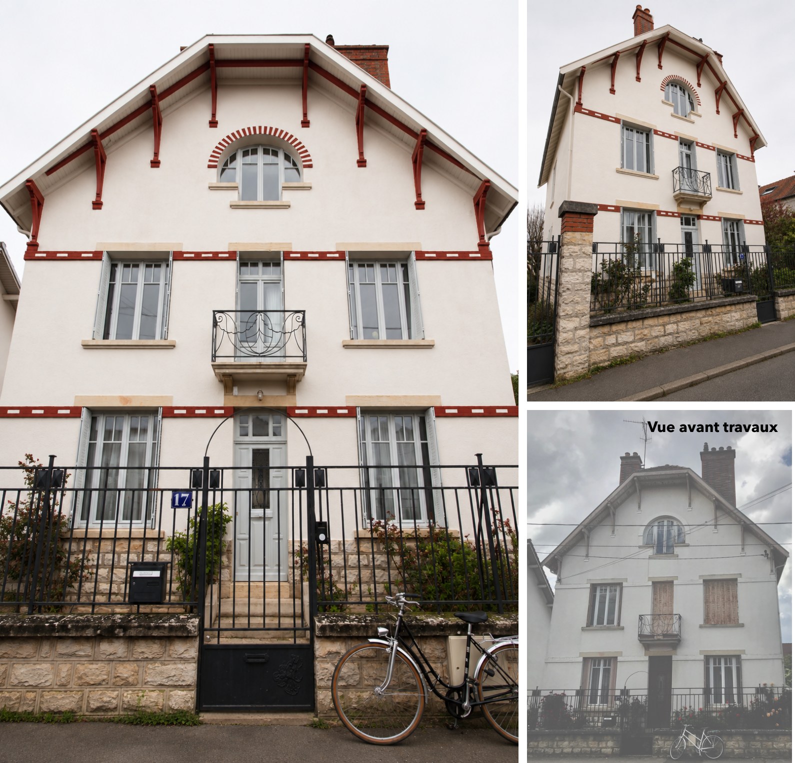 Julie Drevet Architecte d'intérieur Designer : RECOMPOSITION ET RESTAURATION LOURDE D'UNE MAISON BOURGEOISE QUARTIER MONTCHAPET